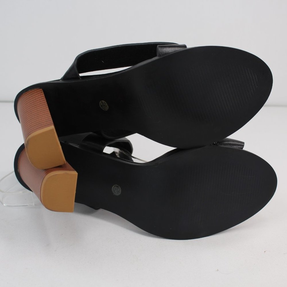 LALA IKAI Women’s Sz 7.5M Black High Heels Sandals - Picture 5 of 7